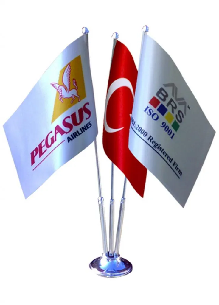 İzbayrak,izmir,bayrak,izbayrak,flama,Masa Bayrağı Çeşitleri